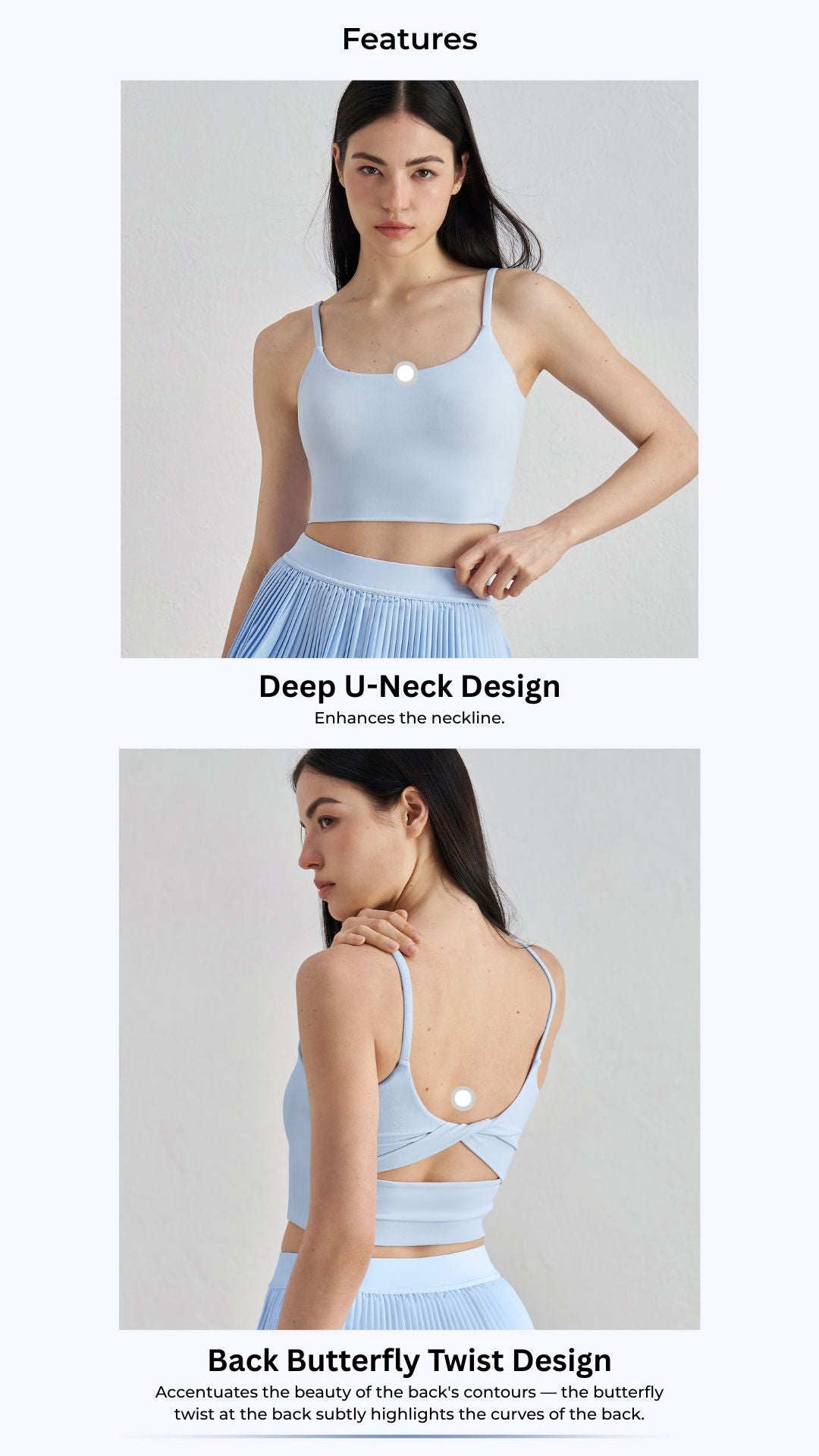 NuBloom Twist Sports Bra