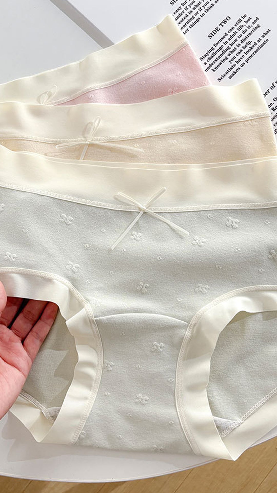 Milk Tea Soft Comfort Panties (6 for RM39.90)