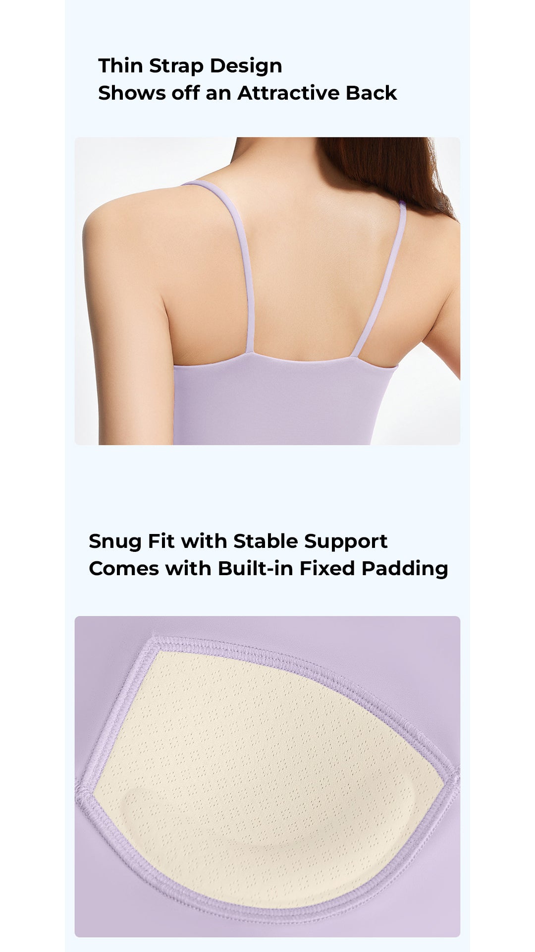 NudeFlex Tank Bra