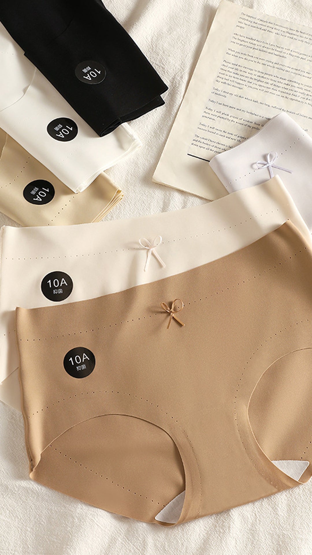 SoftLuxe Antibacterial Seamless Panties (6 for RM39.90)