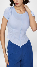 [FINAL SALE] Breeze Zipper Top