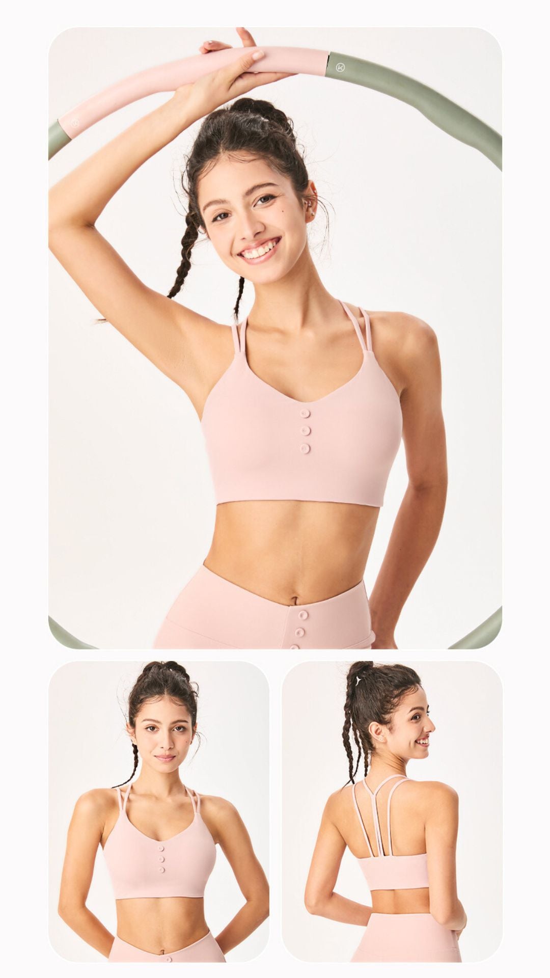 CollaSkin Y-Back Sports Bra