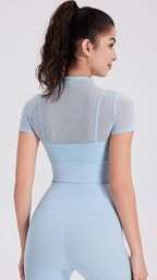 Breathable Mesh Bra Top