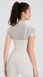 Breathable Mesh Bra Top