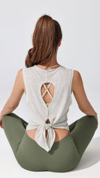 [FINAL SALE] ArcGlow Back-Slit Tank Top