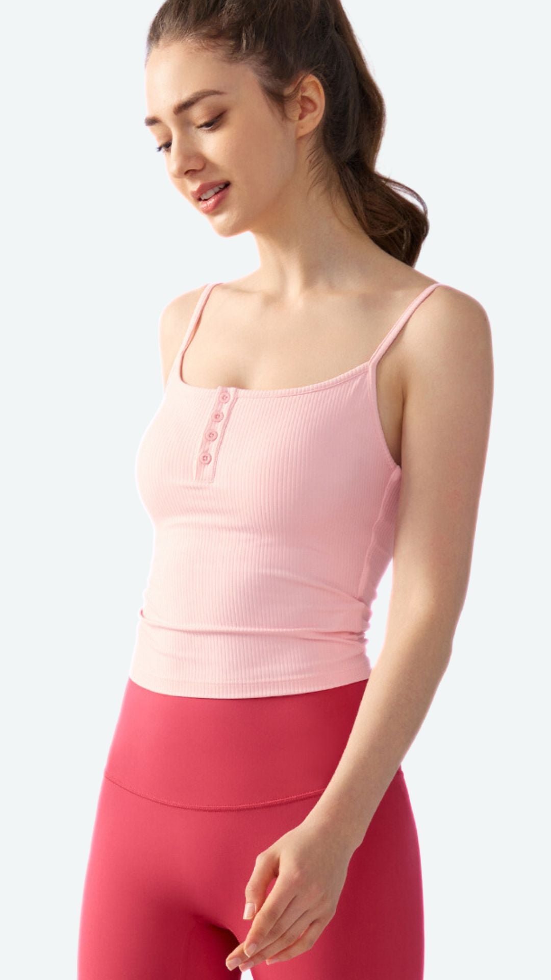 ElegantFit Seamless Yoga Tank Top