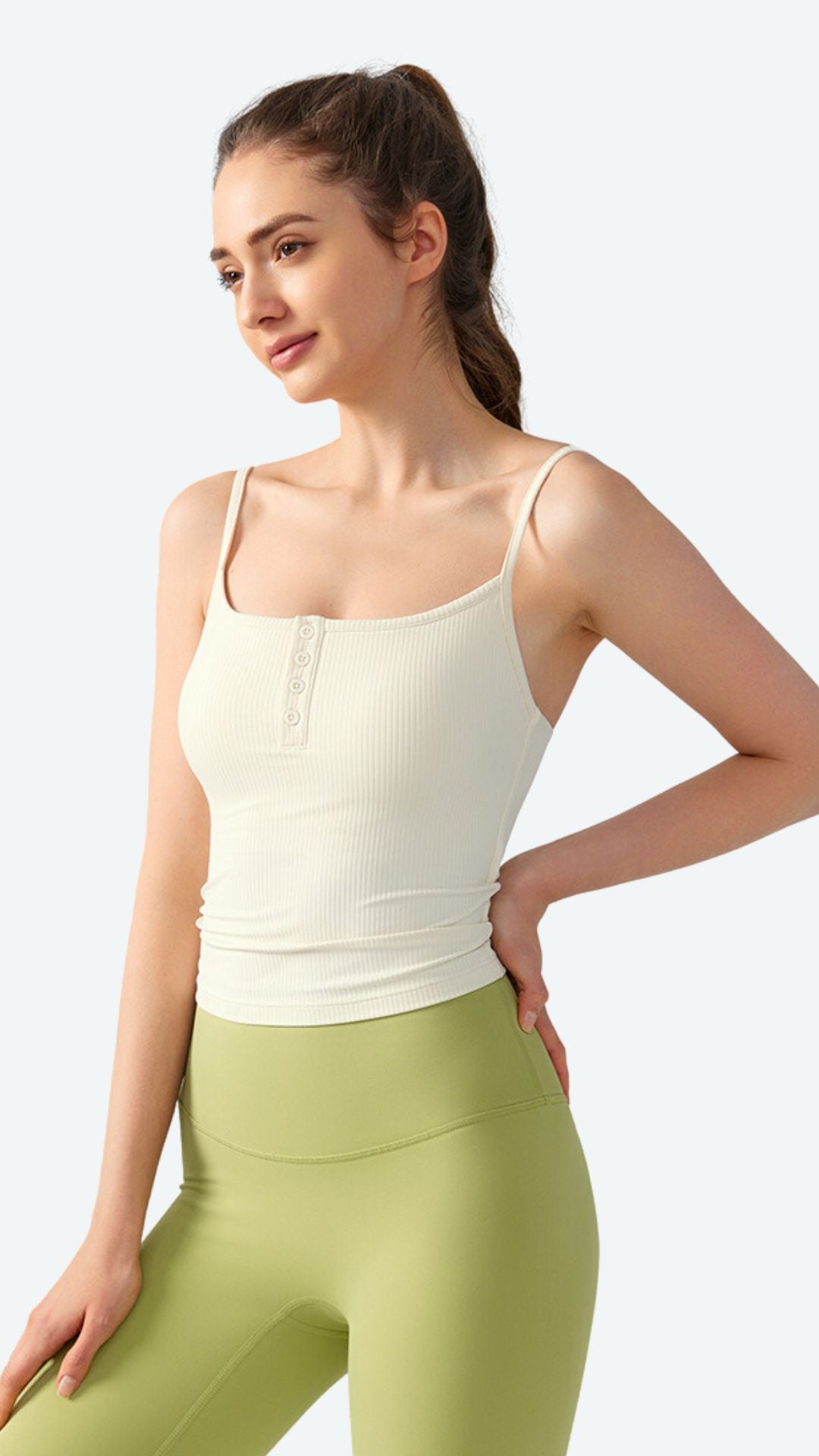 ElegantFit Seamless Yoga Tank Top