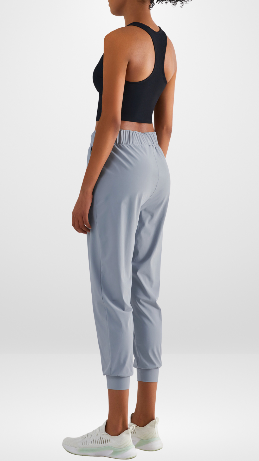 Light Ribbed Sports Tank Bra