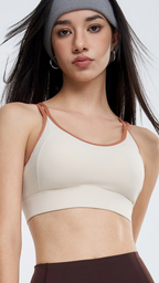 Crossback Comfort Performance Sports Bra