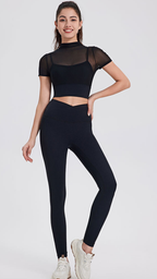 Breathable Mesh Bra Top