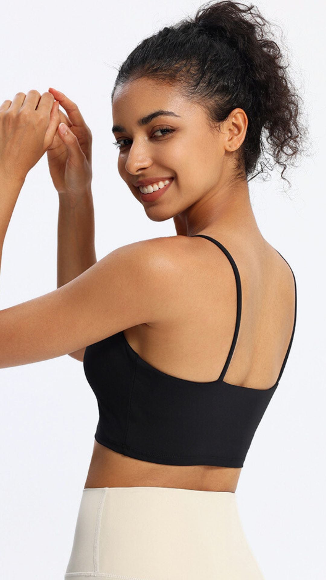 UltraSoft Motion Cropped Tank Bra