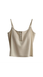 [FINAL SALE] SoraSoft Button Tank Bra