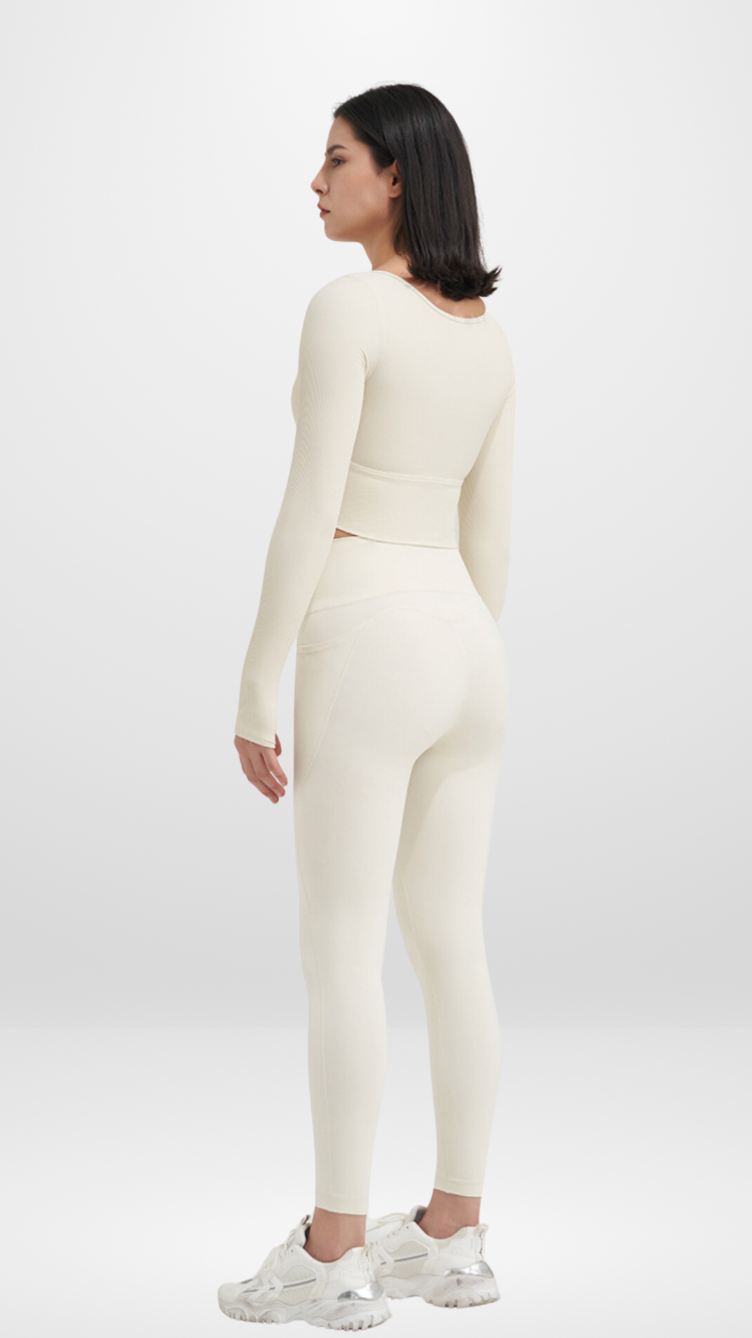 Light Ribbed Training Long Sleeve Top