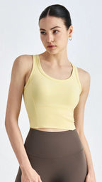 Lemon Mist Active Sports Bra
