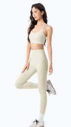 LuxeCross Strappy Sports Bra