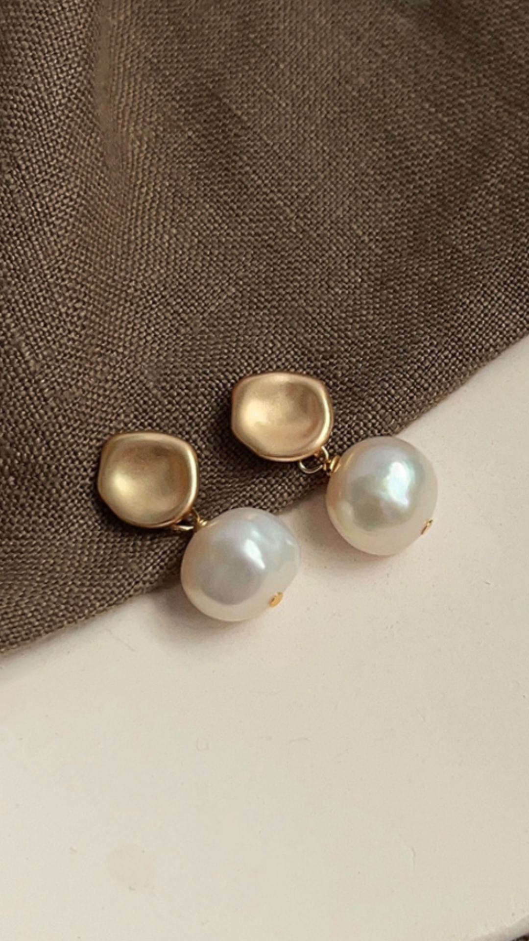 Baroque Pearl Earrings