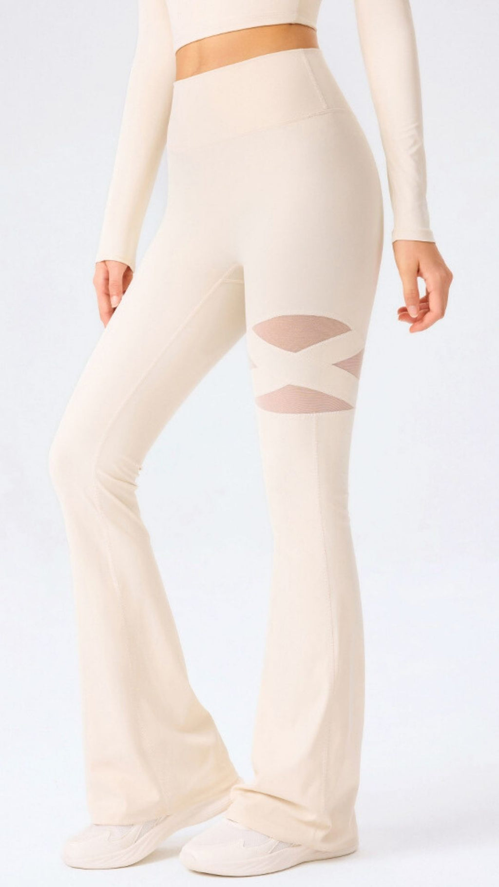 FlexSculpt Mesh Flare Leggings