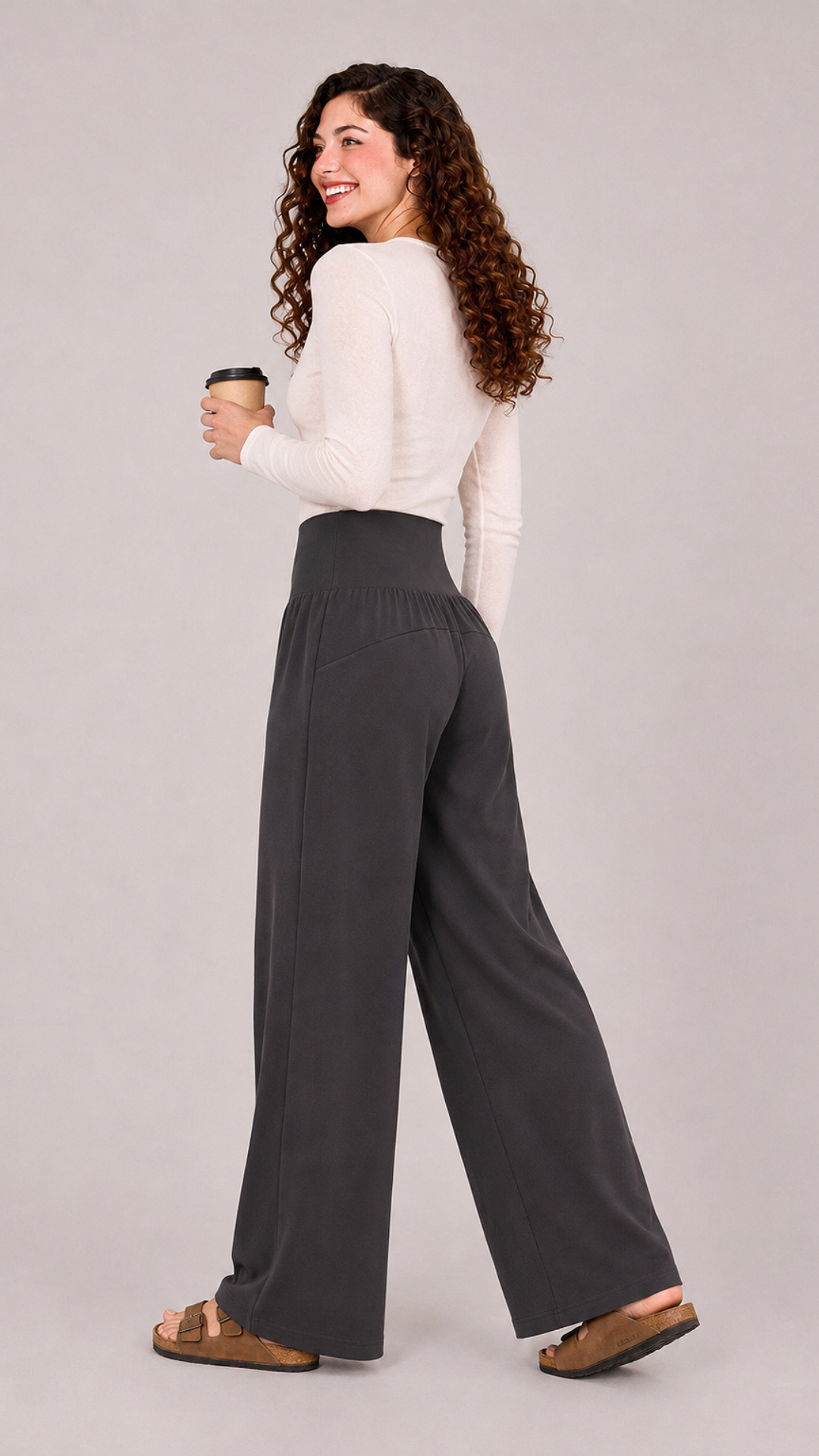 FlexEase High-Waist Joggers