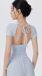 BelleCurve Open-Back Sports Bra