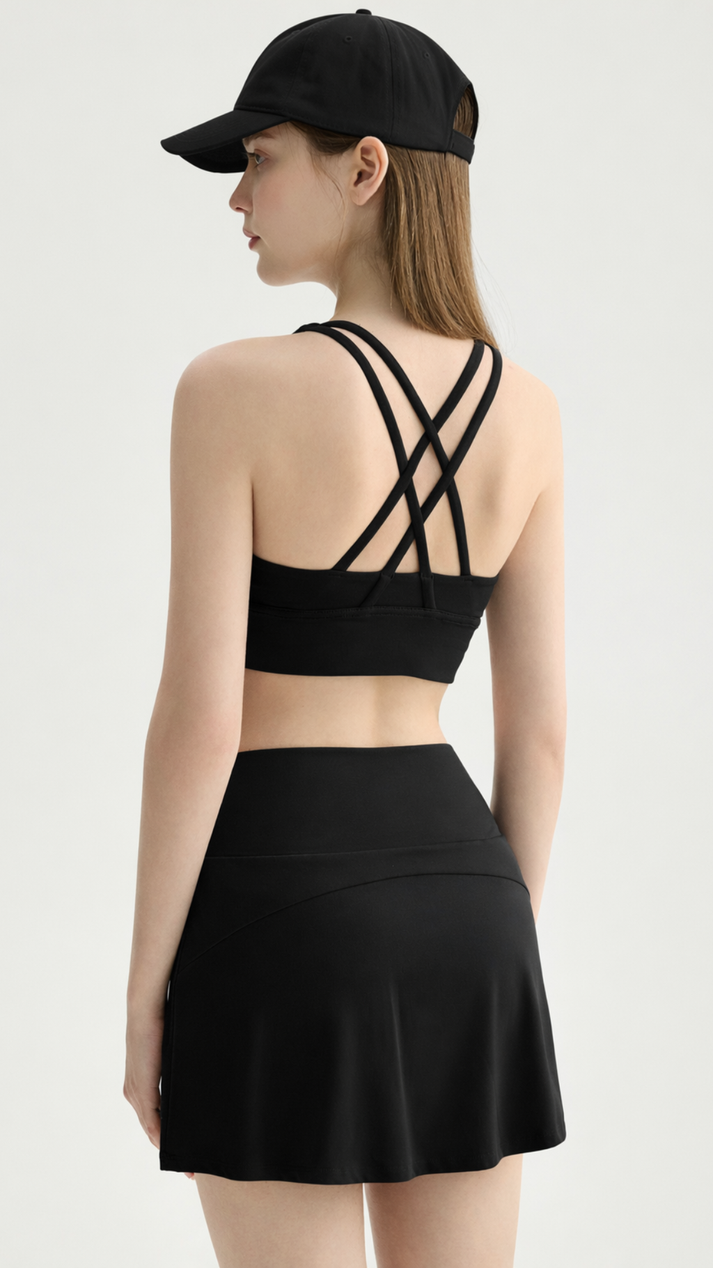 HighWaist Sculpt Tennis Skirt