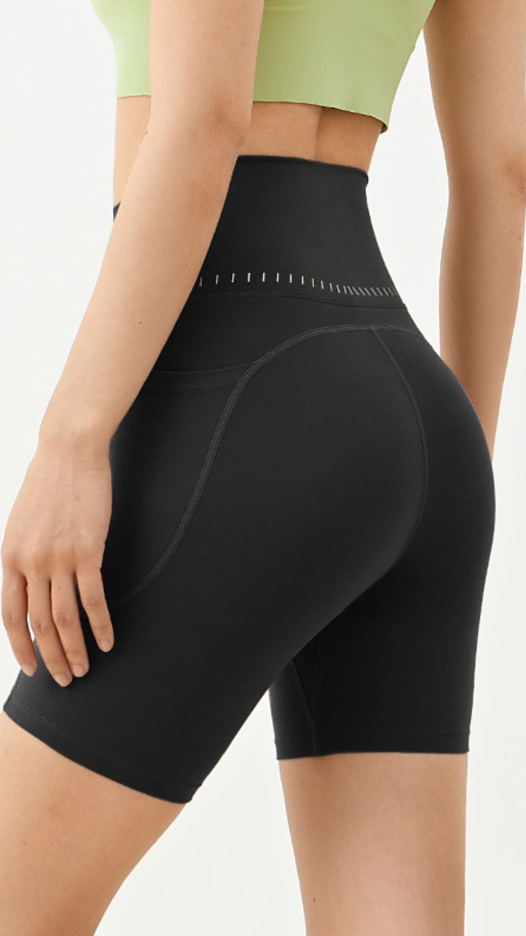 ZeroFit NightGlow Pocket Bike Shorts