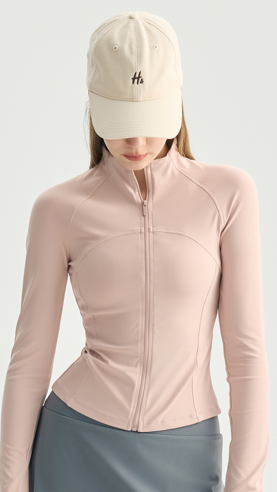 SlimFit Breathable Workout Jacket