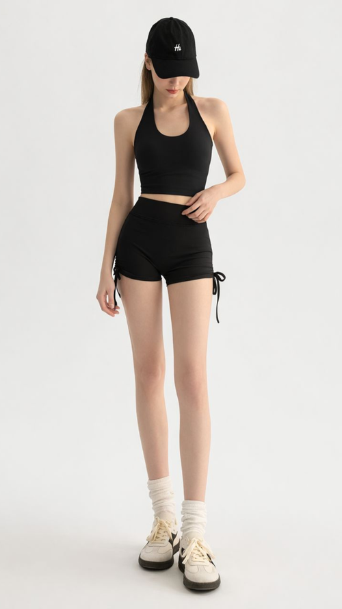 Drawstring Lightweight Bike Shorts 2.5"