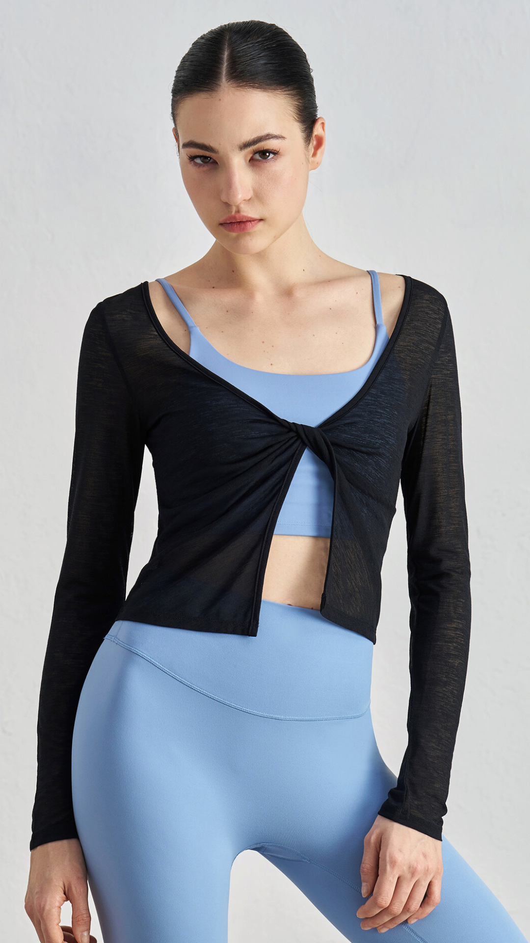 Long Sleeve Twist Top
