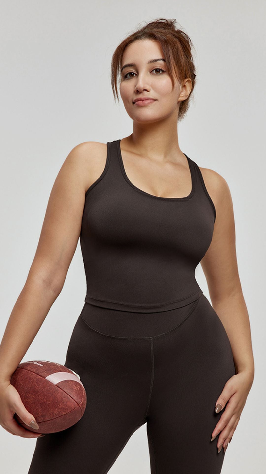 PLUS SIZE CurvyFit Yoga Tank Top