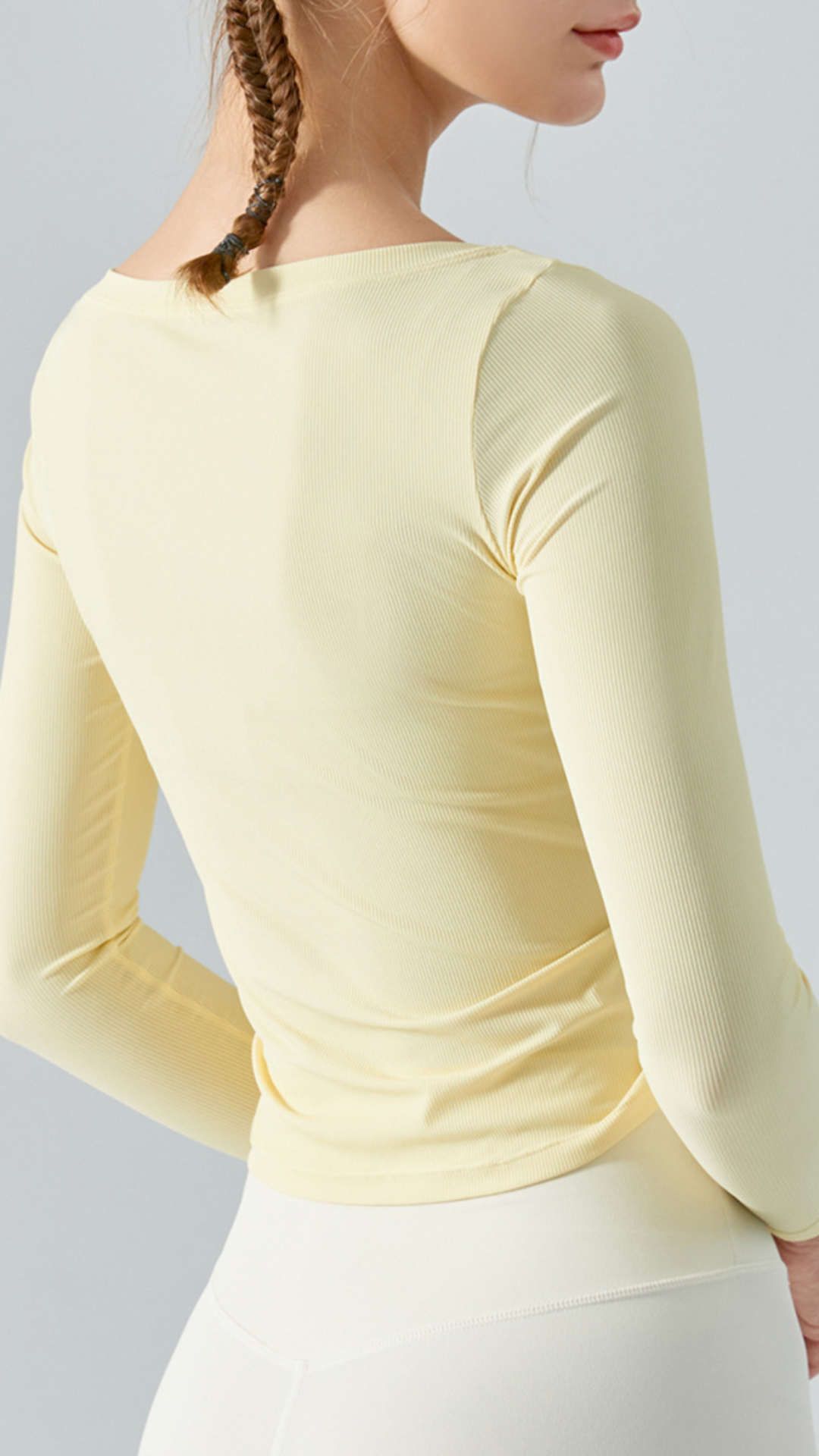 Drawstring Long Sleeve Top