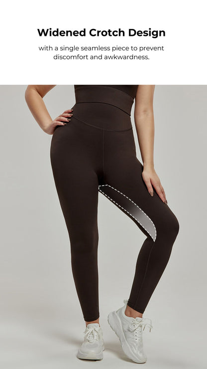 PLUS SIZE CurveFit High-Waist Yoga Leggings