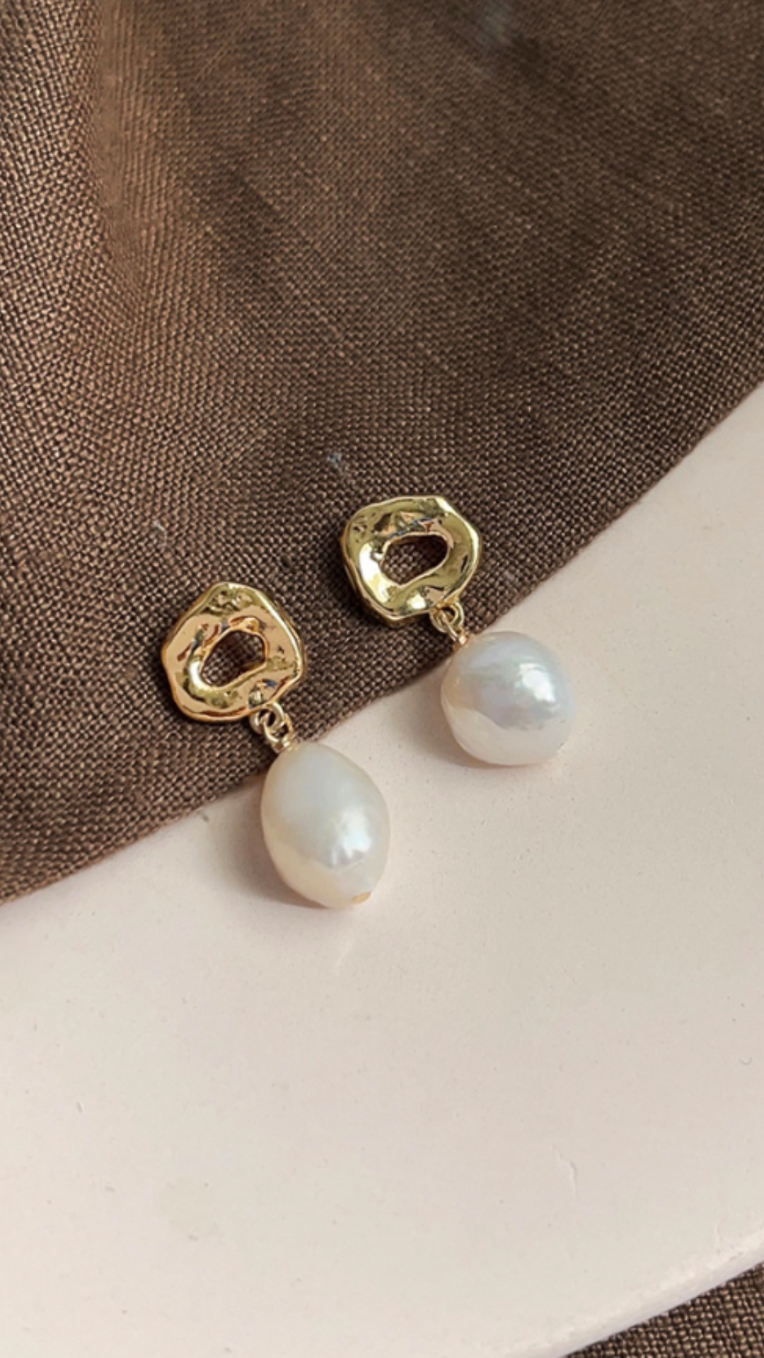 Baroque Pearl Earrings
