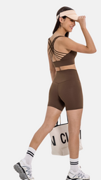 [FINAL SALE] High-Waisted Compression Bike Shorts