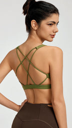 [FINAL SALE] CoreLace Crisscross Back Sports Bra