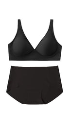 Jelly Seamless Push-Up Bra (Free Panties)