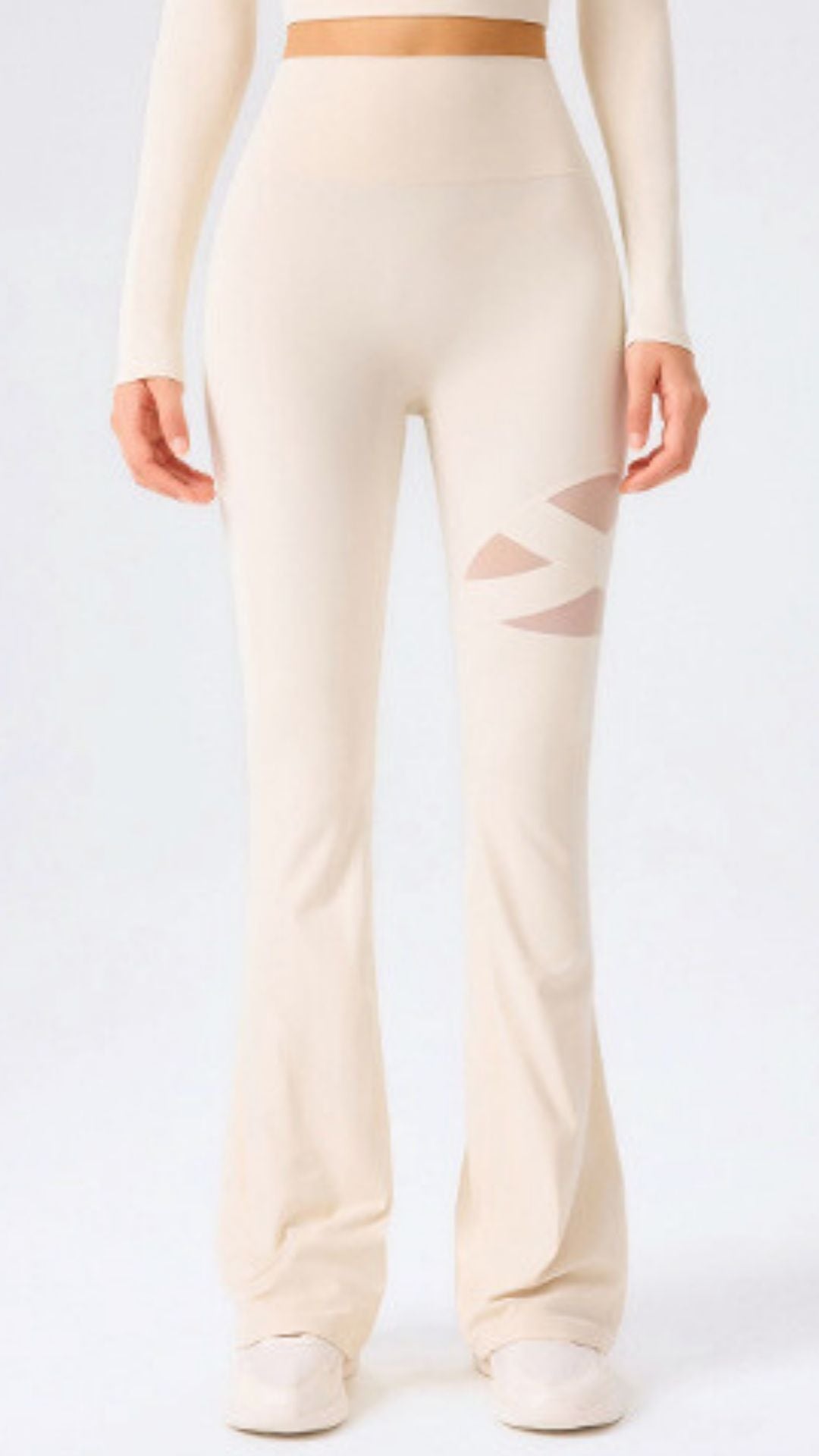 FlexSculpt Mesh Flare Leggings