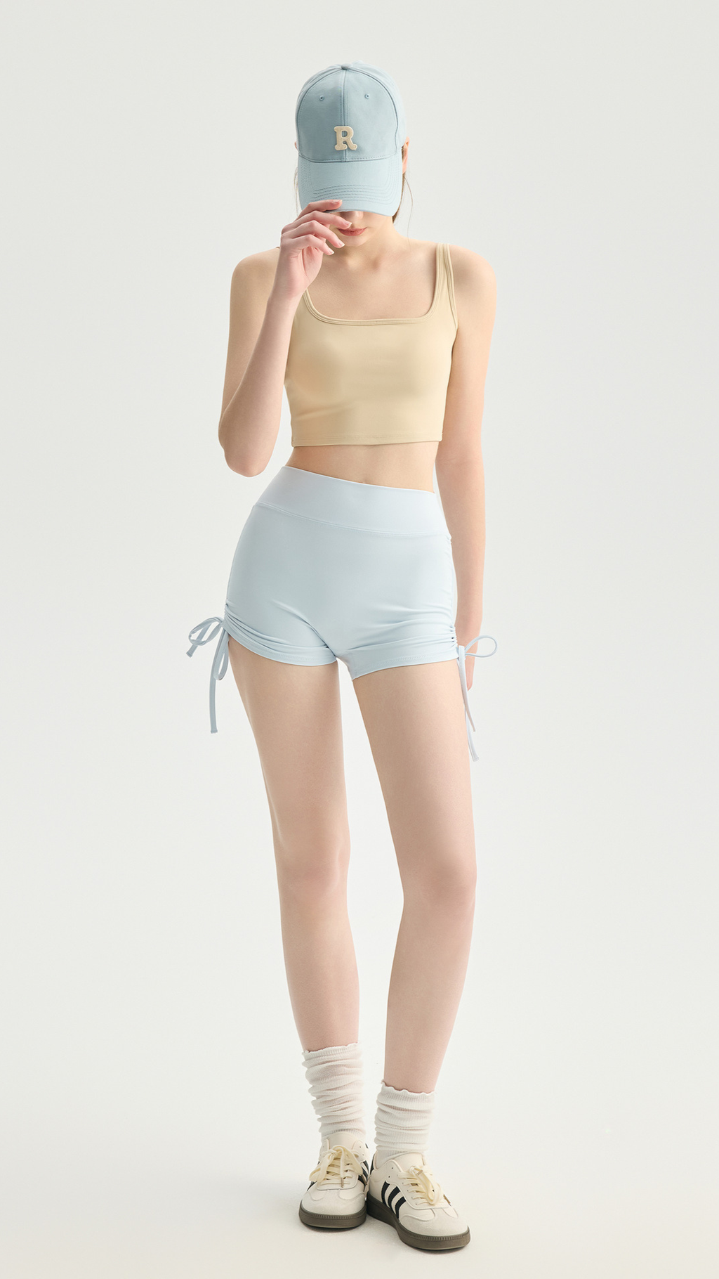 Drawstring Lightweight Bike Shorts 2.5"