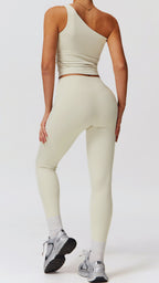 [FINAL SALE] GlowFit One-Shoulder Sports Bra