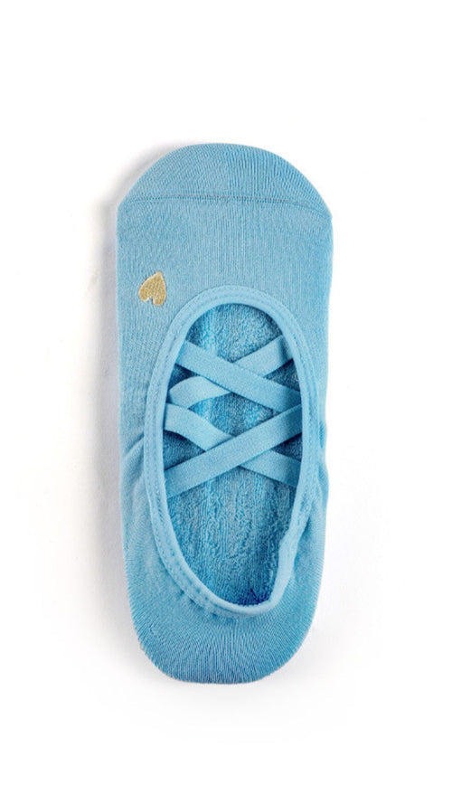 CottonCloud Open-Back Non-Slip Yoga Socks