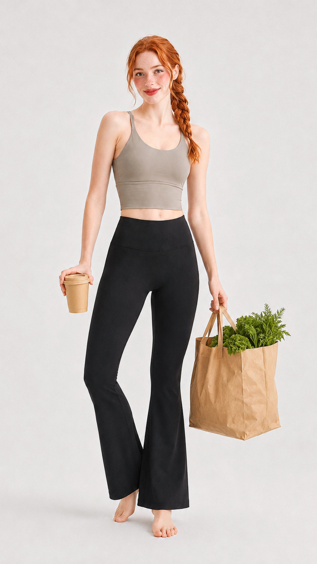 V Back Active Sports Bra
