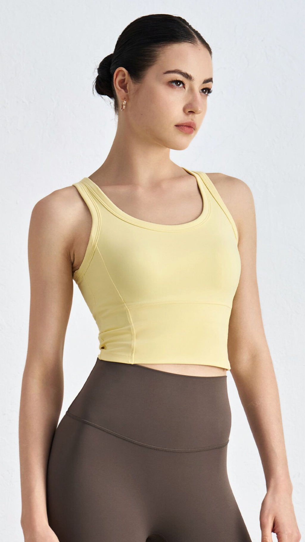 Lemon Mist Active Sports Bra