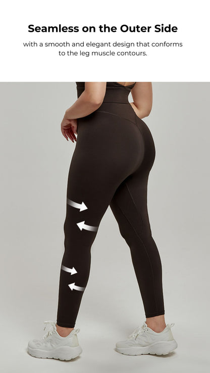 PLUS SIZE CurveFit High-Waist Yoga Leggings