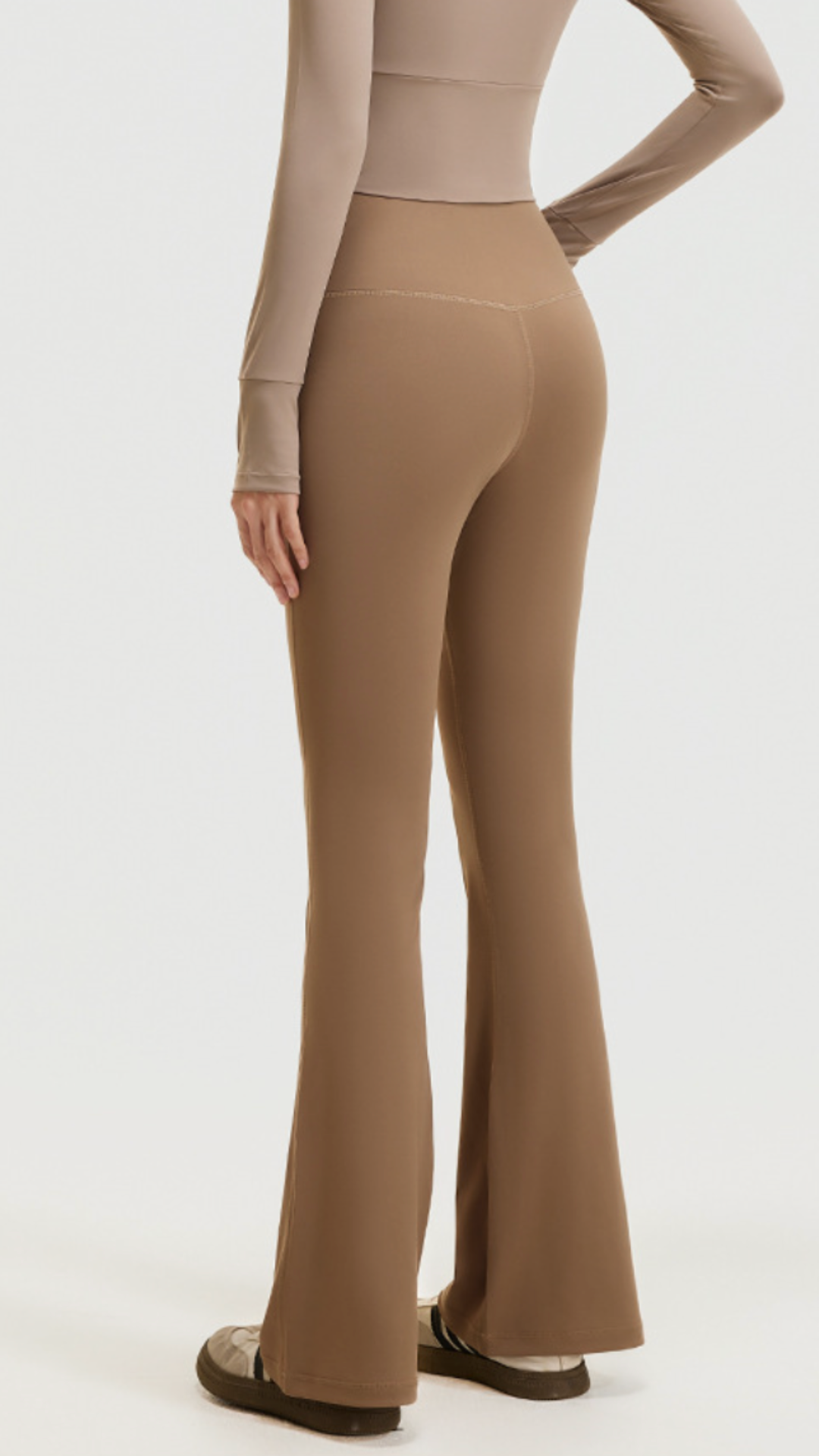 PLUS SIZE Smooth Silhouette Flare Leggings