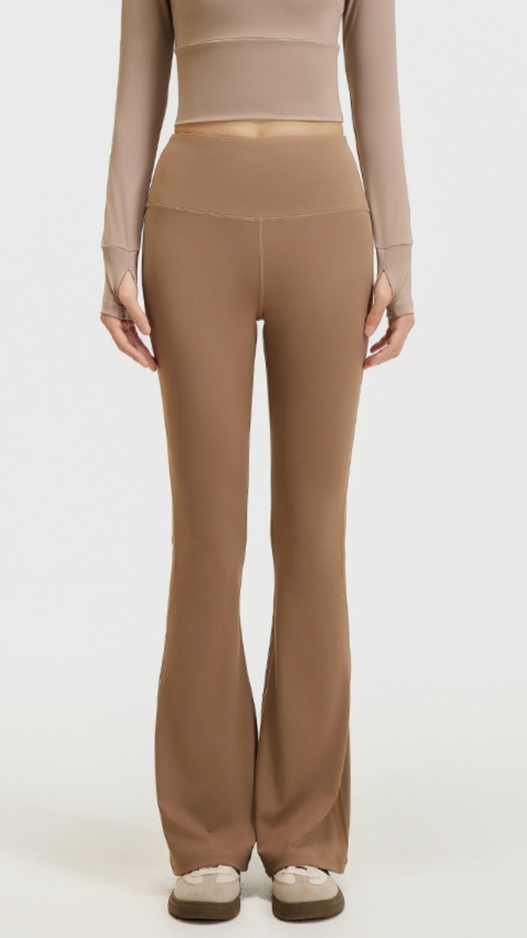 PLUS SIZE Smooth Silhouette Flare Leggings