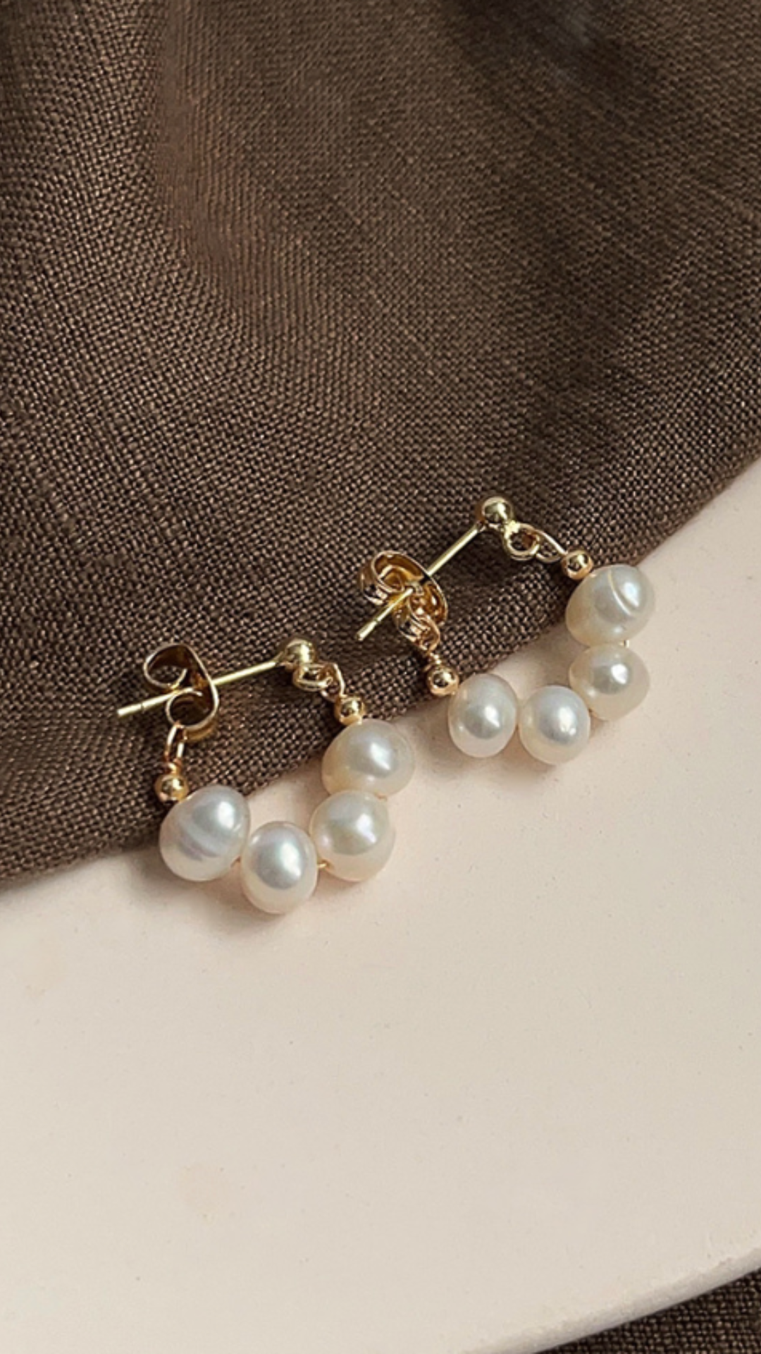 Baroque Pearl Earrings