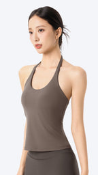 [FINAL SALE] TrueMotion Halter Neck Sports Bra