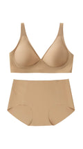 Jelly Seamless Push-Up Bra (Free Panties)