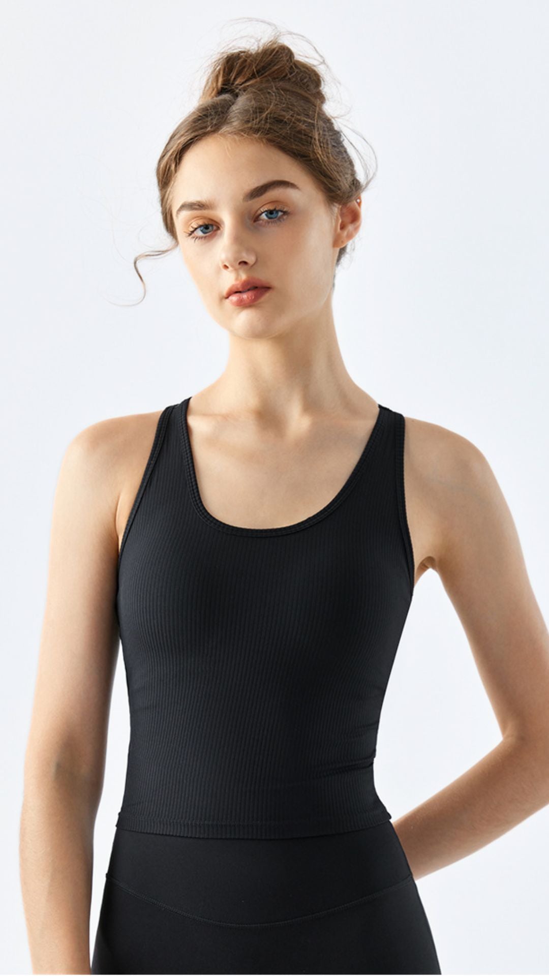 [FINAL SALE] Luna Ribbed Sports Bra