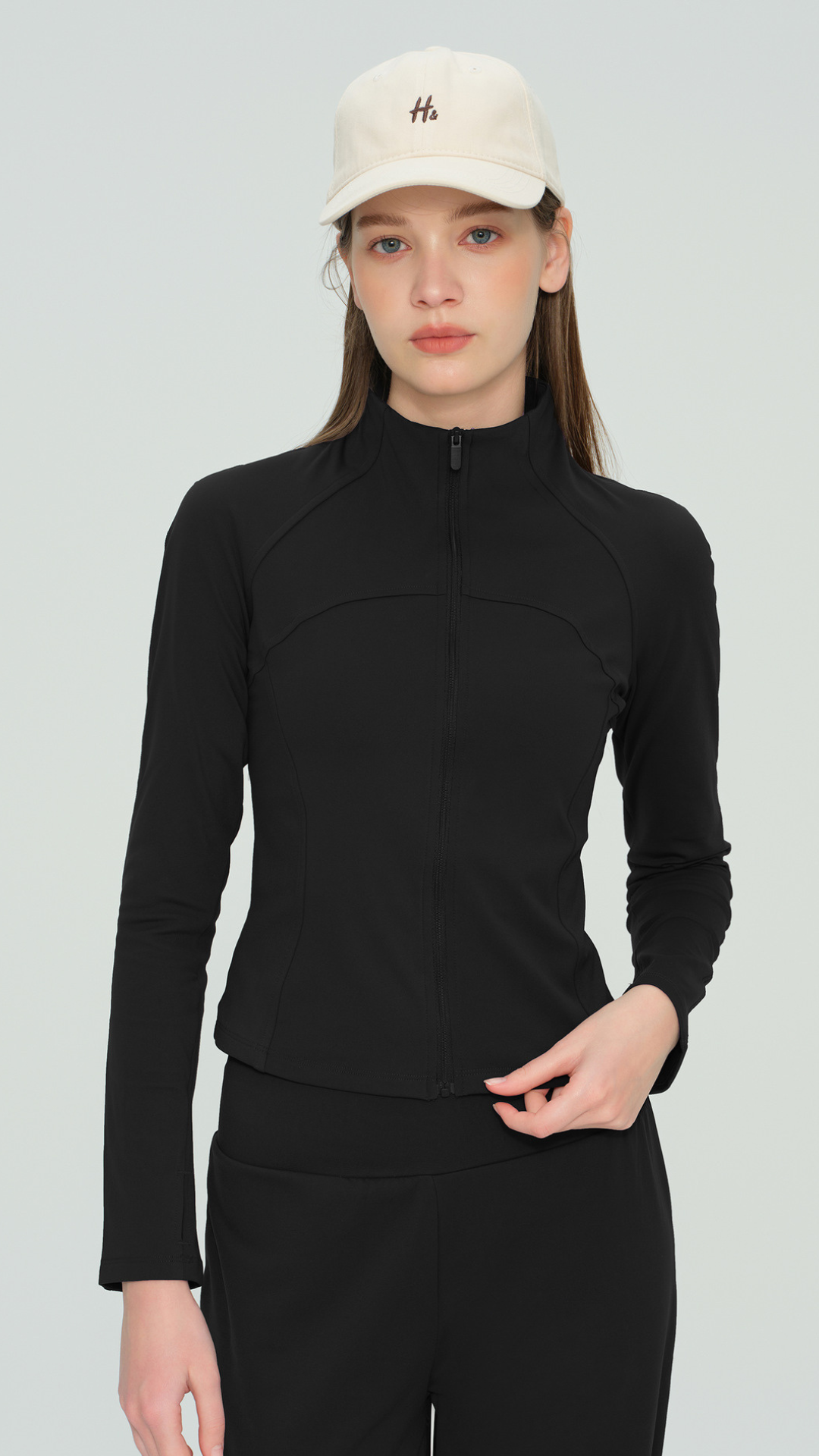 SlimFit Breathable Workout Jacket