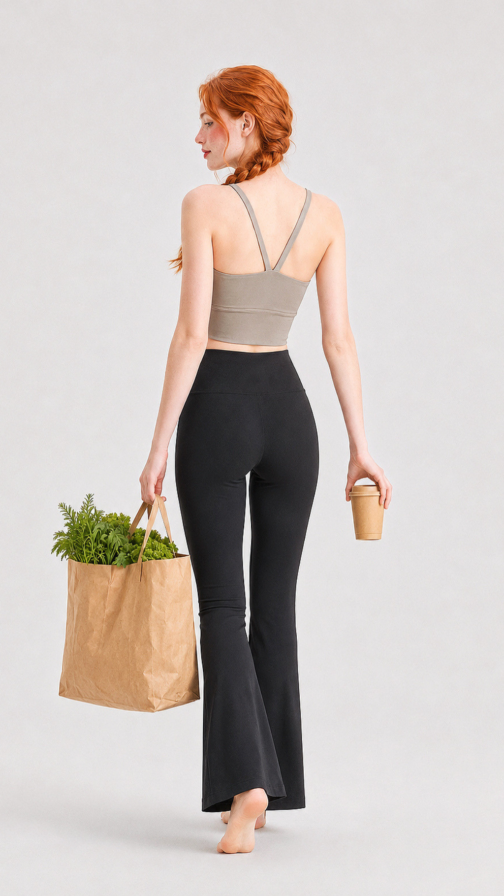 V Back Active Sports Bra